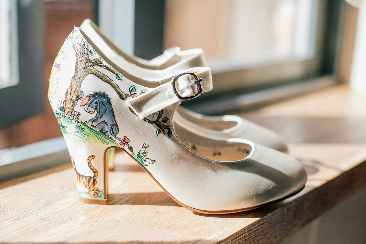 Wedding Shoes Alternative Wedding Photographer Manchester