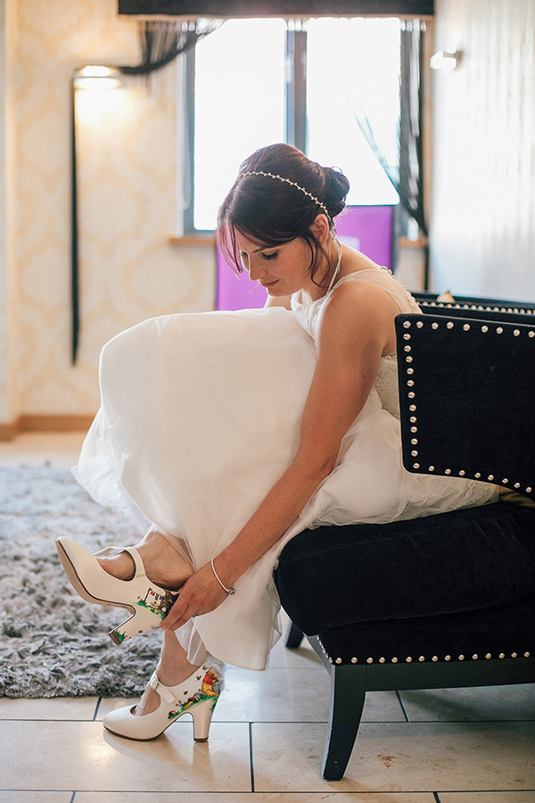 Bridal Preparations Alternative Wedding Photographer Liverpool and Manchester