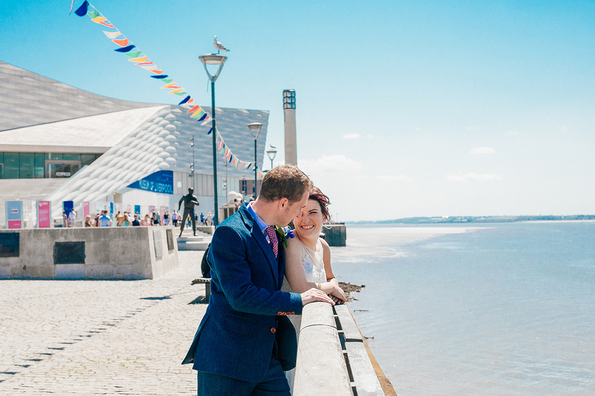 Unobtrusive Wedding Photographer Liverpool Docks Cheshire and Manchester