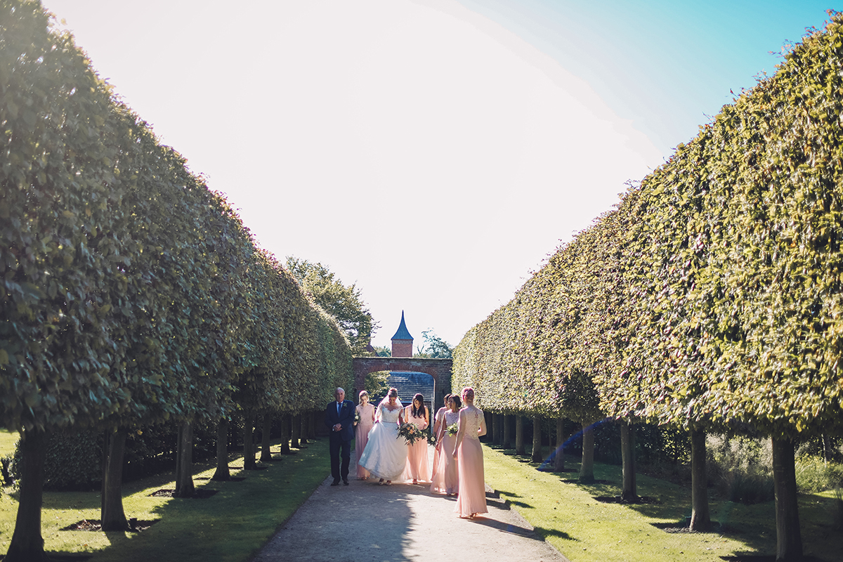 Combermere Abbey wedding | Combermere Abbey wedding photography | Combermere Abbey brides arrival